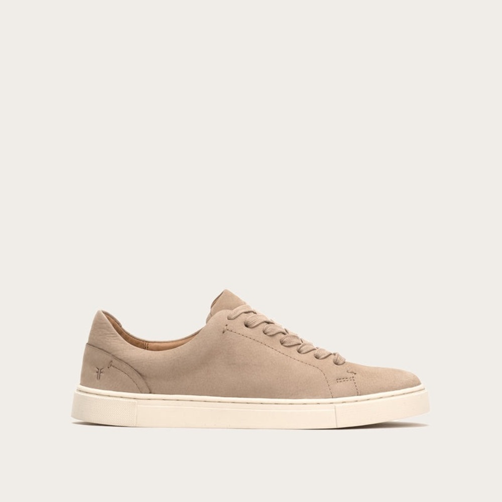 Frye Ivy Low Lace Sneakers in Taupe Size 5.5